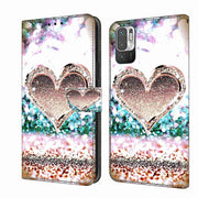 Custodia per telefono in pelle protettiva antiurto Crystal 3D, For Xiaomi Redmi Note 10 5G