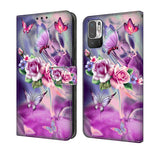 Custodia portafoglio in pelle per Xiaomi Redmi Note 10 5G