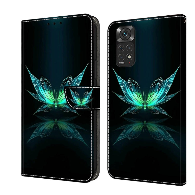 Custodia per telefono in pelle protettiva antiurto Crystal 3D, For Xiaomi Redmi Note 11 Global
