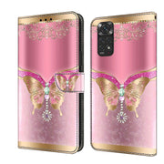 Custodia per telefono in pelle protettiva antiurto Crystal 3D, For Xiaomi Redmi Note 11 Global