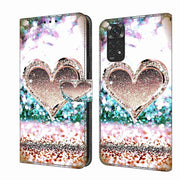 Custodia per telefono in pelle protettiva antiurto Crystal 3D, For Xiaomi Redmi Note 11 Global