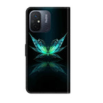 Custodia per telefono in pelle protettiva antiurto Crystal 3D, For Xiaomi Redmi 11A 4G / Redmi 12C Global