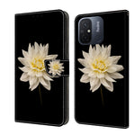 Custodia per telefono in pelle protettiva antiurto Crystal 3D, For Xiaomi Redmi 11A 4G / Redmi 12C Global
