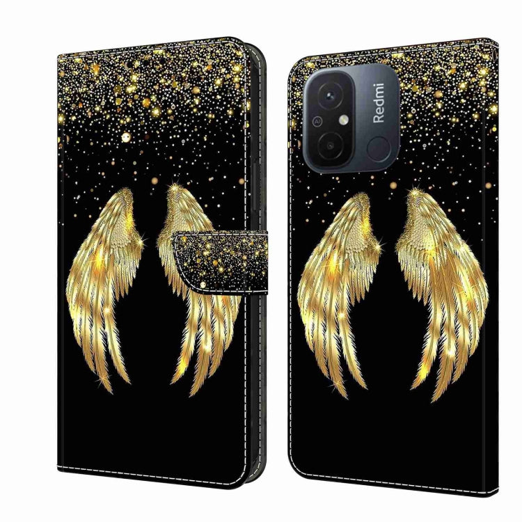 Custodia per telefono in pelle protettiva antiurto Crystal 3D, For Xiaomi Redmi 11A 4G / Redmi 12C Global