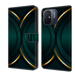 Custodia per telefono in pelle protettiva antiurto Crystal 3D, For Xiaomi Redmi 11A 4G / Redmi 12C Global