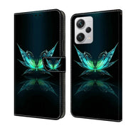 Custodia per telefono in pelle protettiva antiurto Crystal 3D, For Xiaomi Redmi Note 12 Pro+
