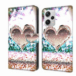Custodia portafoglio in pelle per Xiaomi Redmi Note 12 Pro+