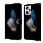 Custodia portafoglio in pelle per Xiaomi Redmi Note 12 Pro+