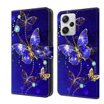 Custodia portafoglio in pelle per Xiaomi Redmi Note 12 Pro+