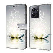 Custodia per telefono in pelle protettiva antiurto Crystal 3D, For Xiaomi Redmi Note 12 4G