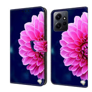 Custodia per telefono in pelle protettiva antiurto Crystal 3D, For Xiaomi Redmi Note 12 4G