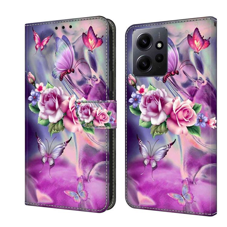 Custodia portafoglio in pelle per Xiaomi Redmi Note 12 4G
