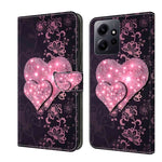 Custodia portafoglio in pelle per Xiaomi Redmi Note 12 4G
