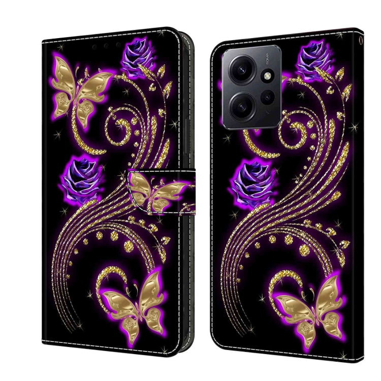 Custodia portafoglio in pelle per Xiaomi Redmi Note 12 4G