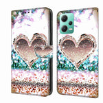 Custodia portafoglio in pelle per Xiaomi Redmi Note 12 5G
