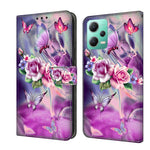 Custodia portafoglio in pelle per Xiaomi Redmi Note 12 5G