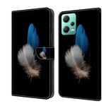 Custodia portafoglio in pelle per Xiaomi Redmi Note 12 5G