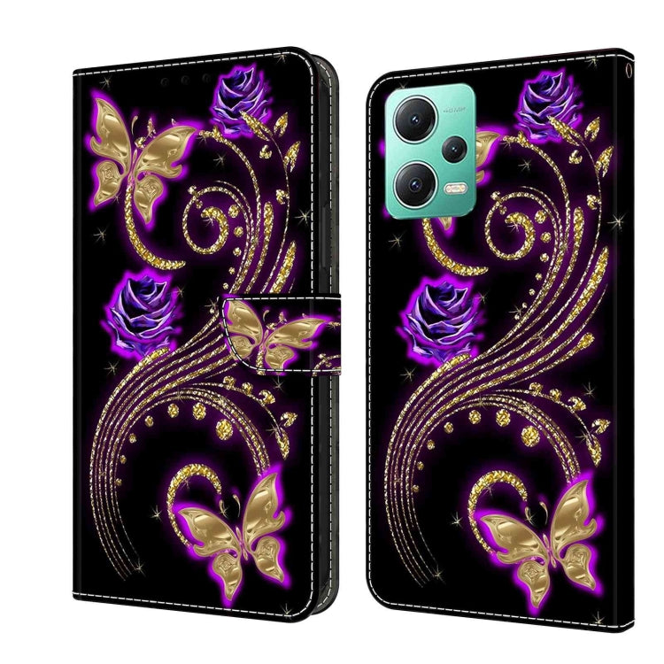 Custodia portafoglio in pelle per Xiaomi Redmi Note 12 5G