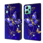 Custodia portafoglio in pelle per Xiaomi Redmi Note 12 5G