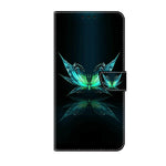 Custodia per telefono in pelle protettiva antiurto Crystal 3D, For Xiaomi Redmi Note 9 Pro