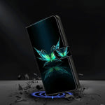 Custodia per telefono in pelle protettiva antiurto Crystal 3D, For Xiaomi Redmi Note 9 Pro