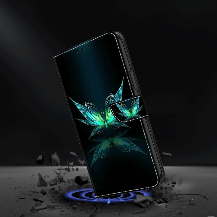 Custodia per telefono in pelle protettiva antiurto Crystal 3D, For Xiaomi Redmi Note 9 Pro