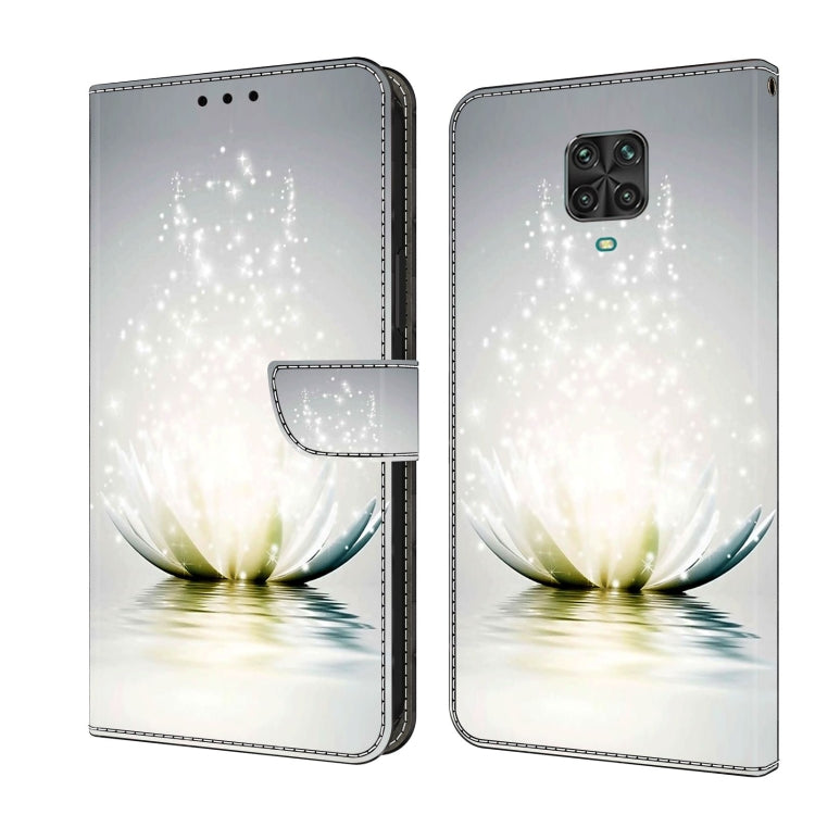 Custodia per telefono in pelle protettiva antiurto Crystal 3D, For Xiaomi Redmi Note 9 Pro