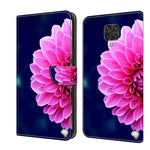 Custodia per telefono in pelle protettiva antiurto Crystal 3D, For Xiaomi Redmi Note 9 Pro