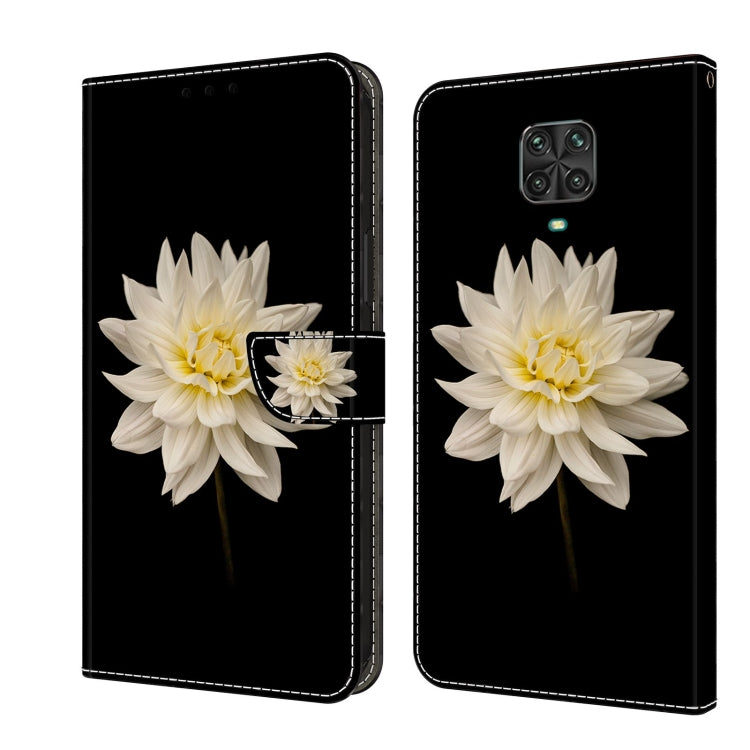 Custodia per telefono in pelle protettiva antiurto Crystal 3D, For Xiaomi Redmi Note 9 Pro