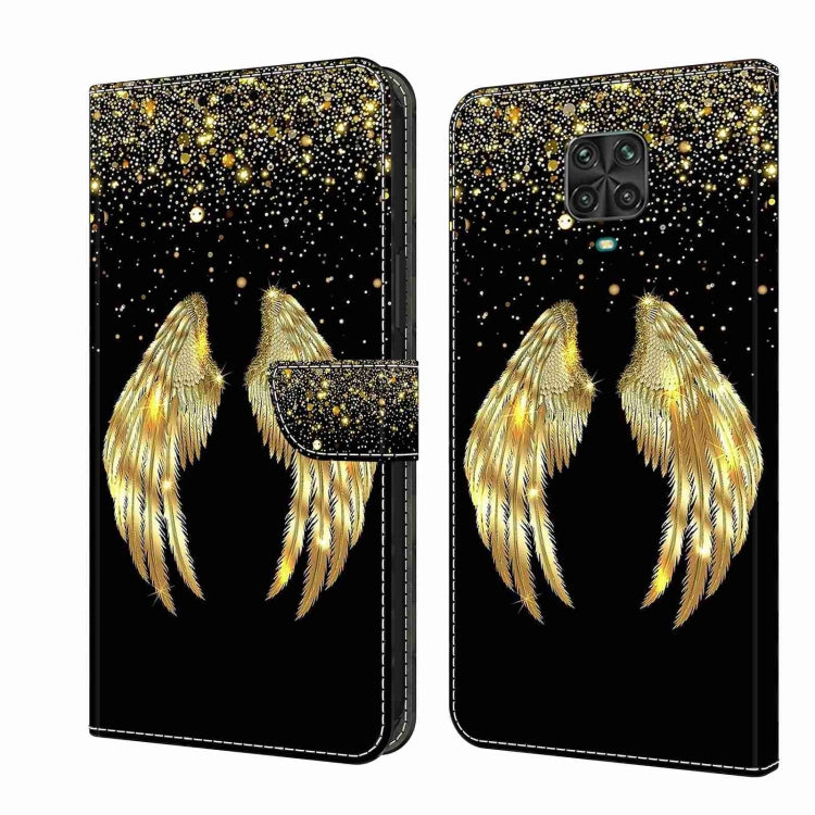 Custodia per telefono in pelle protettiva antiurto Crystal 3D, For Xiaomi Redmi Note 9 Pro