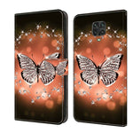Custodia per telefono in pelle protettiva antiurto Crystal 3D, For Xiaomi Redmi Note 9 Pro