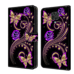 Custodia per telefono in pelle protettiva antiurto Crystal 3D, For Xiaomi Redmi Note 9 Pro