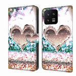 Custodia portafoglio in pelle per Xiaomi 13
