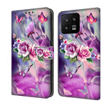 Custodia portafoglio in pelle per Xiaomi 13