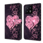 Custodia portafoglio in pelle per Xiaomi 13