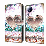 Custodia portafoglio in pelle TPU per Xiaomi 13 Lite