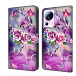 Custodia portafoglio in pelle TPU per Xiaomi 13 Lite