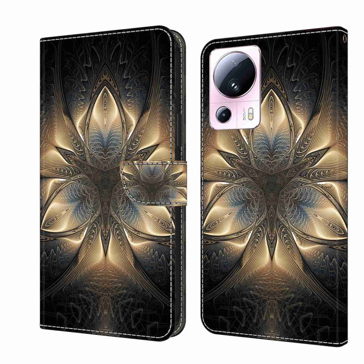Custodia portafoglio in pelle TPU per Xiaomi 13 Lite