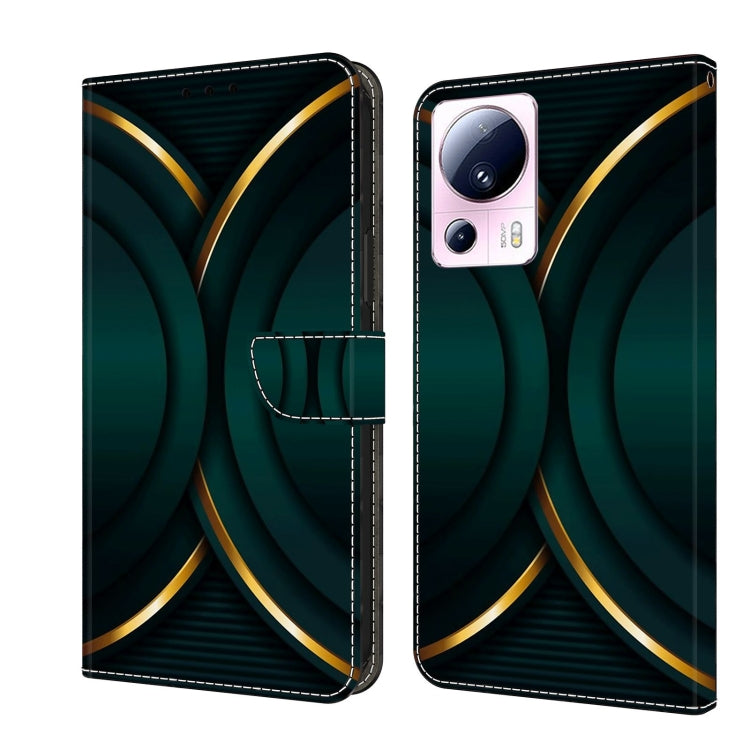 Custodia portafoglio in pelle TPU per Xiaomi 13 Lite