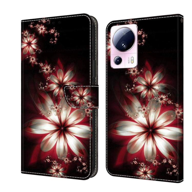 Custodia portafoglio in pelle TPU per Xiaomi 13 Lite