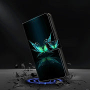 Custodia per telefono in pelle protettiva antiurto Crystal 3D, For Xiaomi 13T Pro