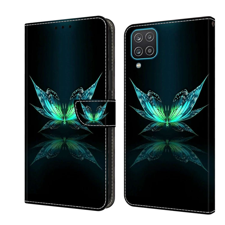 Custodia portafoglio in pelle per Samsung Galaxy A12
