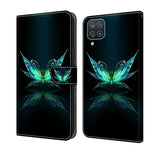 Custodia portafoglio in pelle per Samsung Galaxy A12