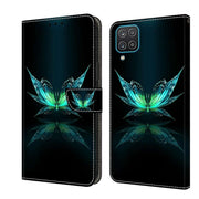 Custodia portafoglio in pelle per Samsung Galaxy A12