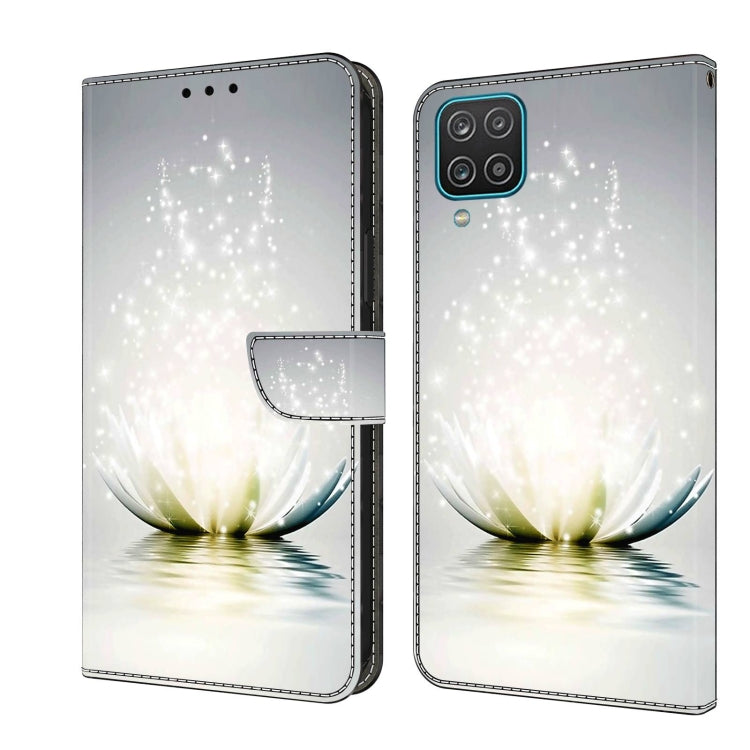 Custodia per telefono in pelle protettiva antiurto Crystal 3D, For Samsung Galaxy A12 4G / 5G