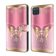 Custodia portafoglio in pelle per Samsung Galaxy A12