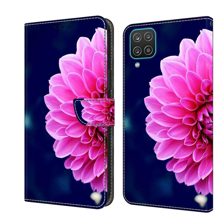 Custodia per telefono in pelle protettiva antiurto Crystal 3D, For Samsung Galaxy A12 4G / 5G