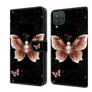 Custodia portafoglio in pelle per Samsung Galaxy A12