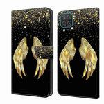 Custodia portafoglio in pelle per Samsung Galaxy A12
