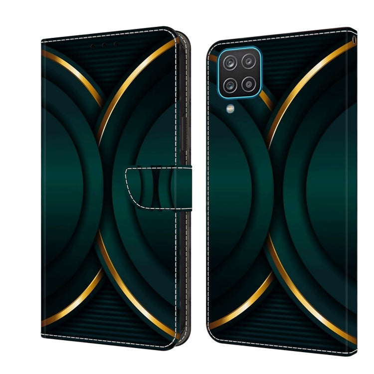 Custodia portafoglio in pelle per Samsung Galaxy A12